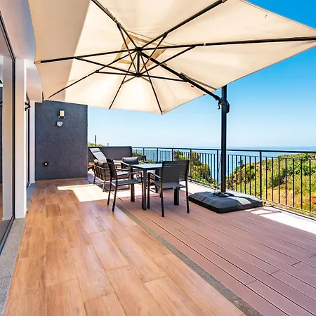 Lägenhet Casa Branca-b,beautiful Sea View Estreito Da Calheta