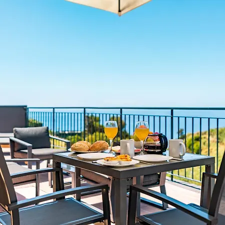 Casa Branca-b,beautiful Sea View شقة Estreito Da Calheta